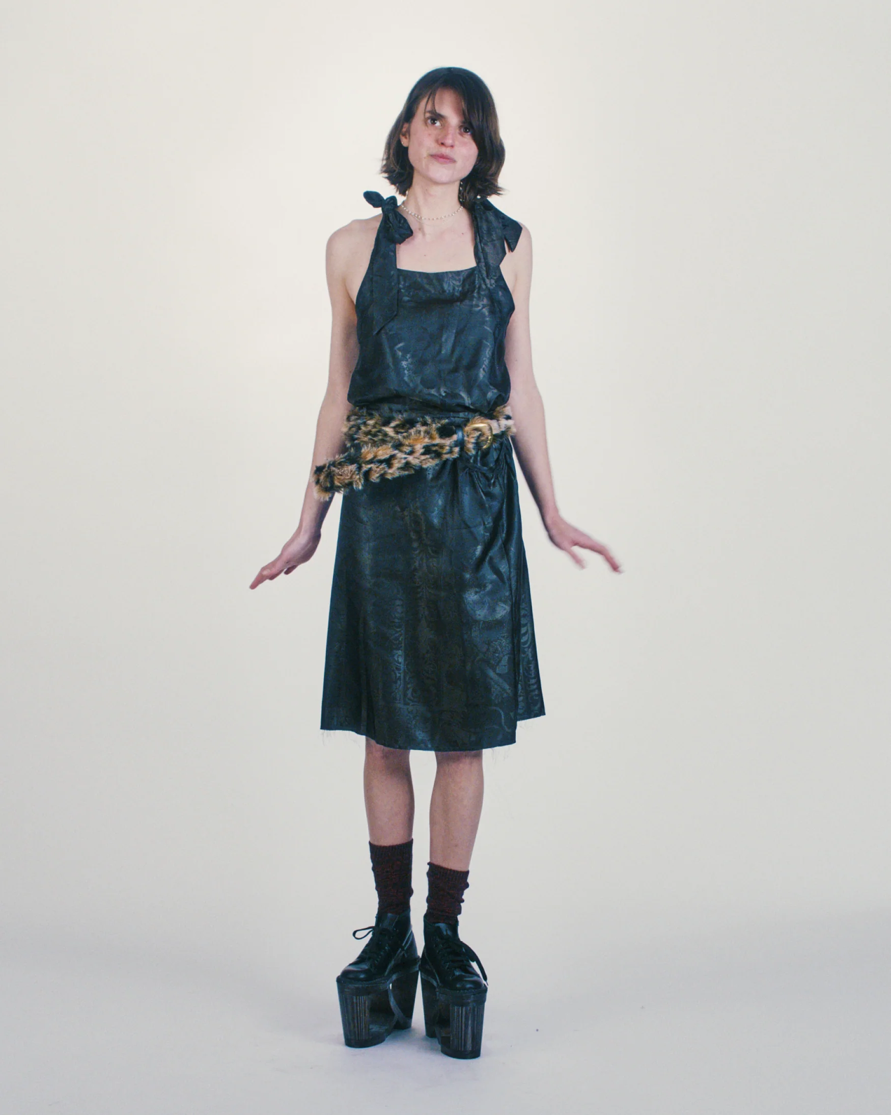 Aries Slaughter Jacquard Strappy Dress - Image 2