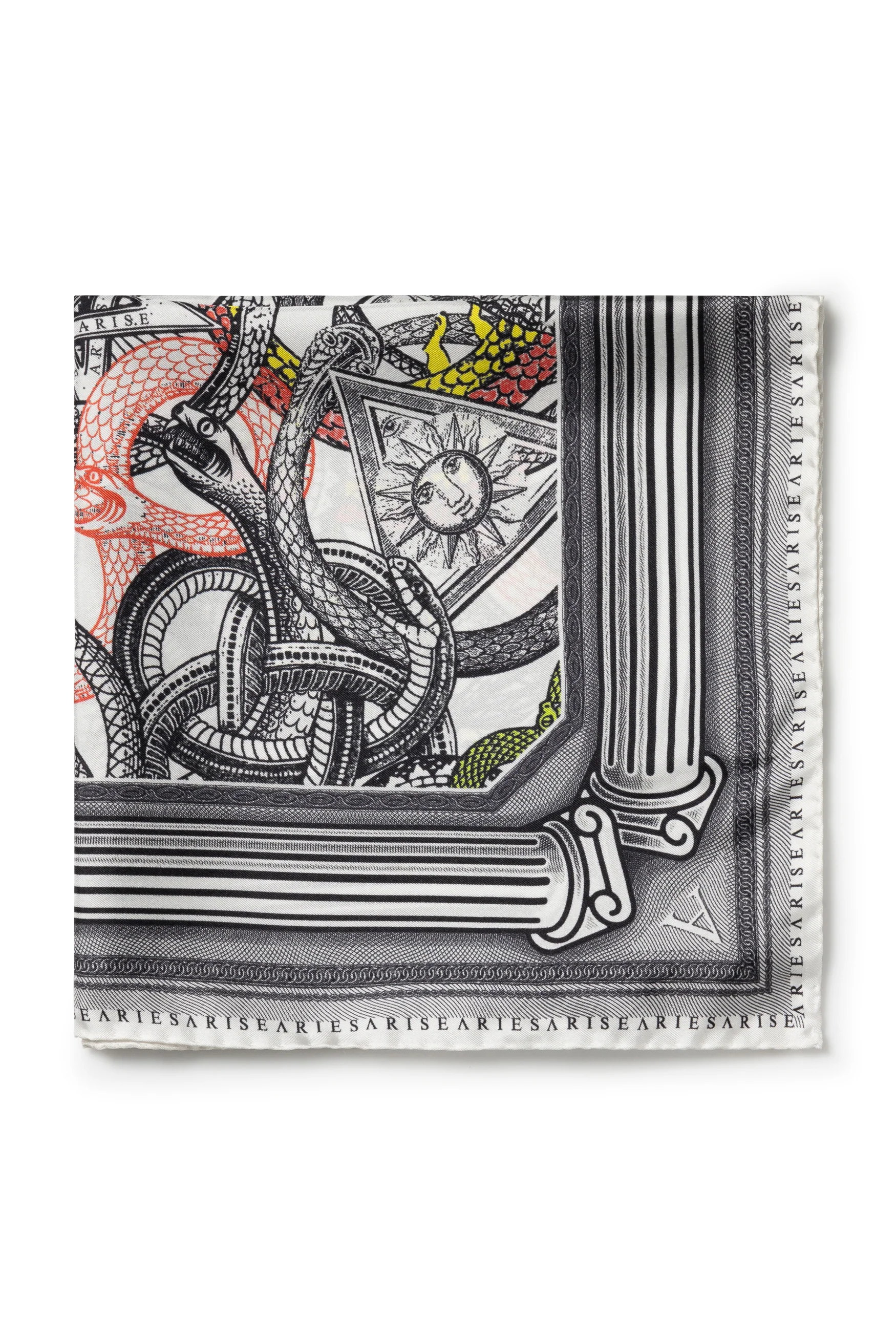 ASRoma Statue Silk Bandana - Image 2