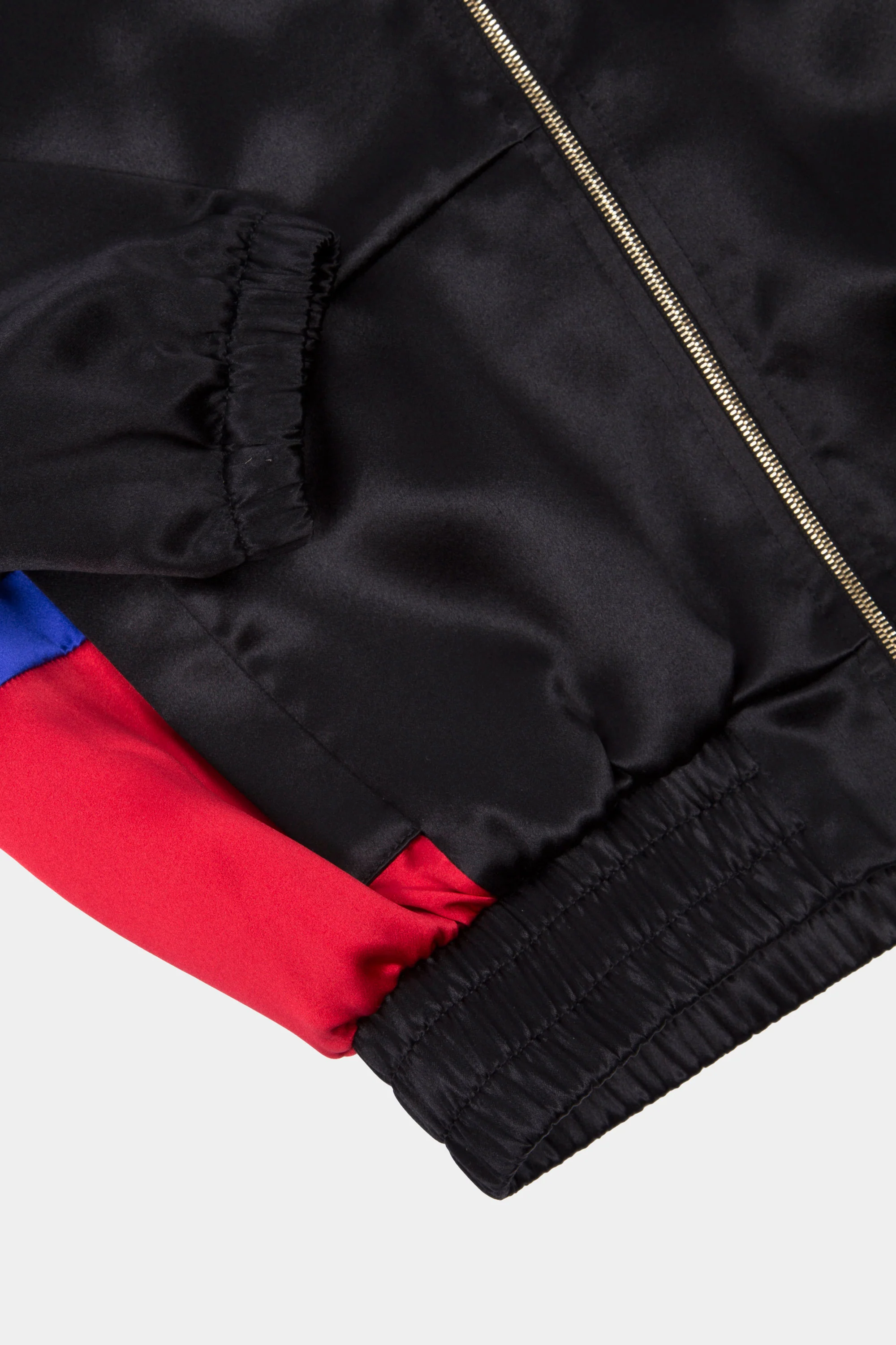 Panelled Silk Track Top - Image 4