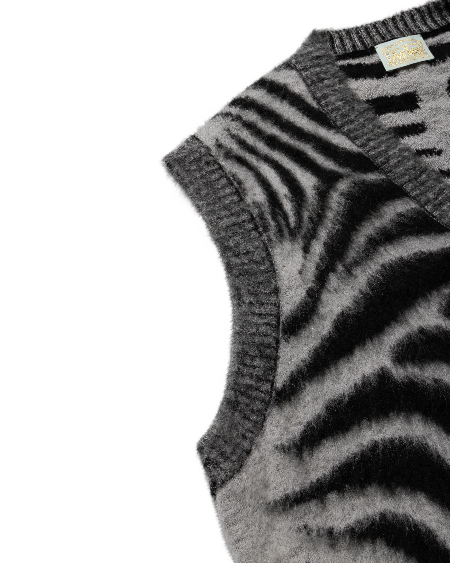 Brushed Zebra Vest - Image 4