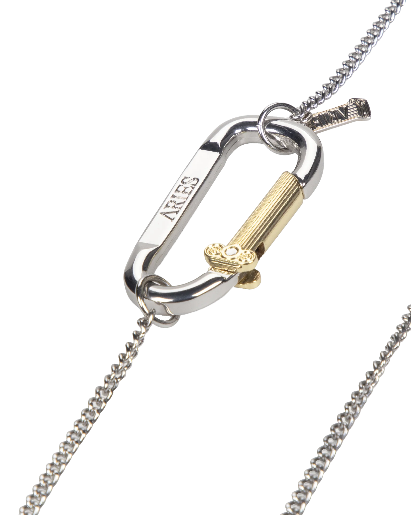 Mini Carabiner Chain Necklace - Image 2