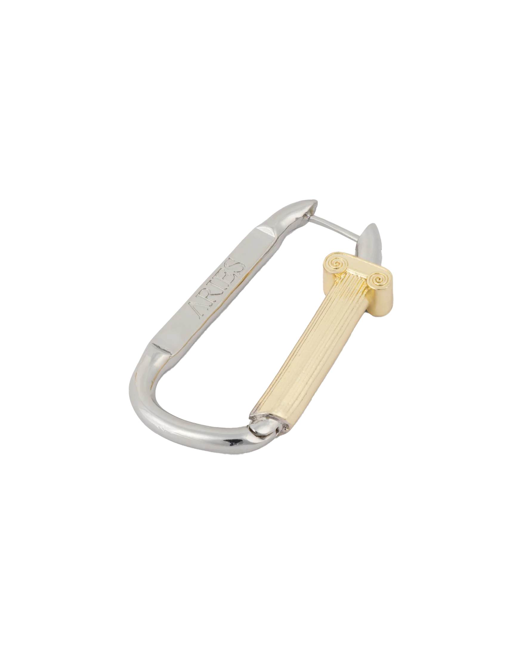 Mini Column Carabiner Earring - PAIR - Image 2