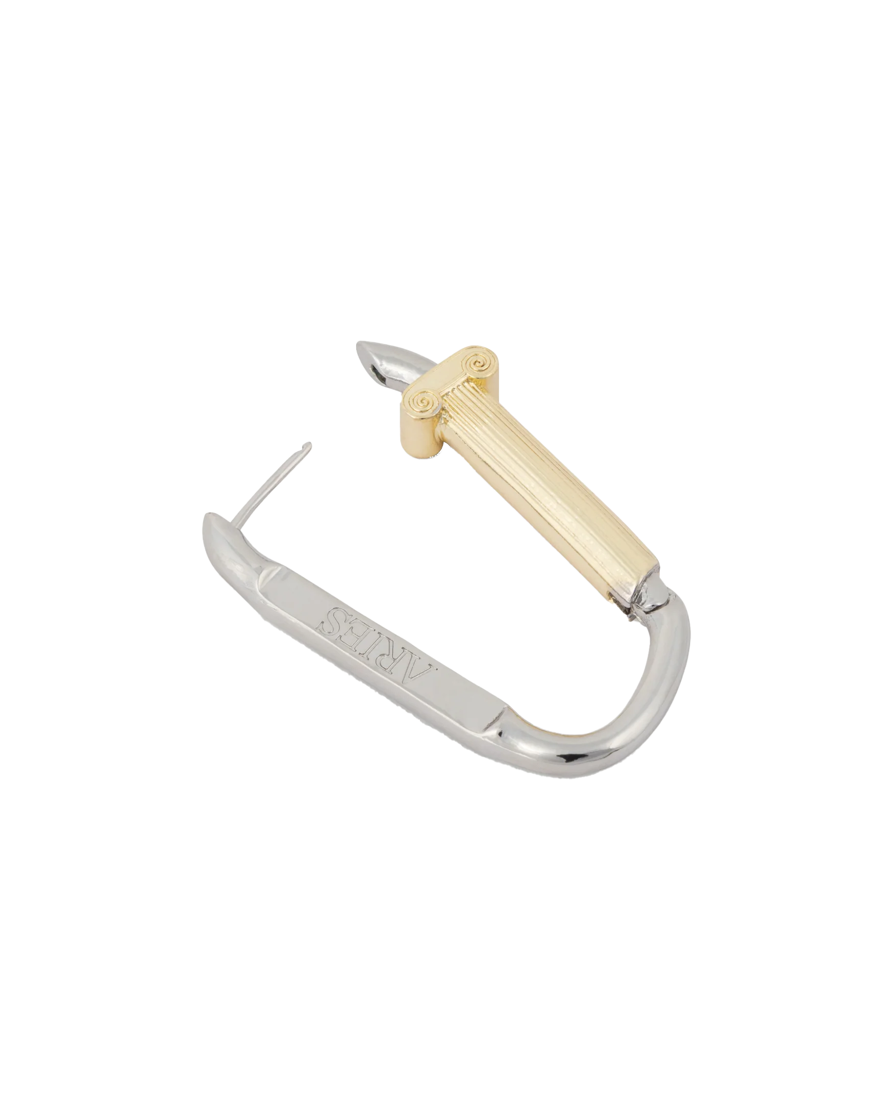 Mini Column Carabiner Earring - PAIR - Image 3