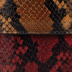 Patchwork Snake Print Leather Kasper Bag - Image 8