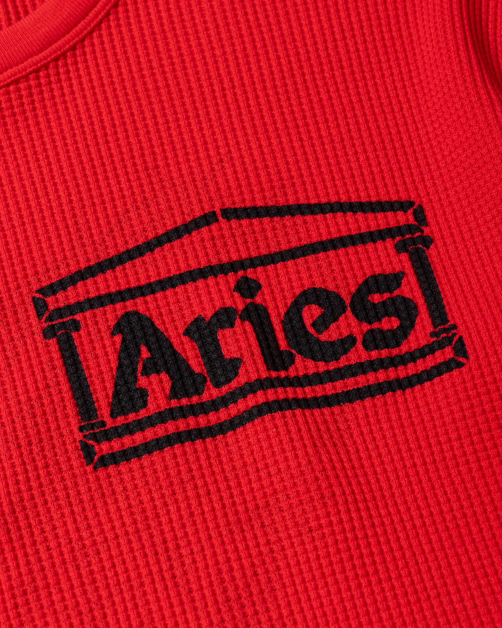 Reversible Barbed Love Temple Waffle LS Tee - Image 12