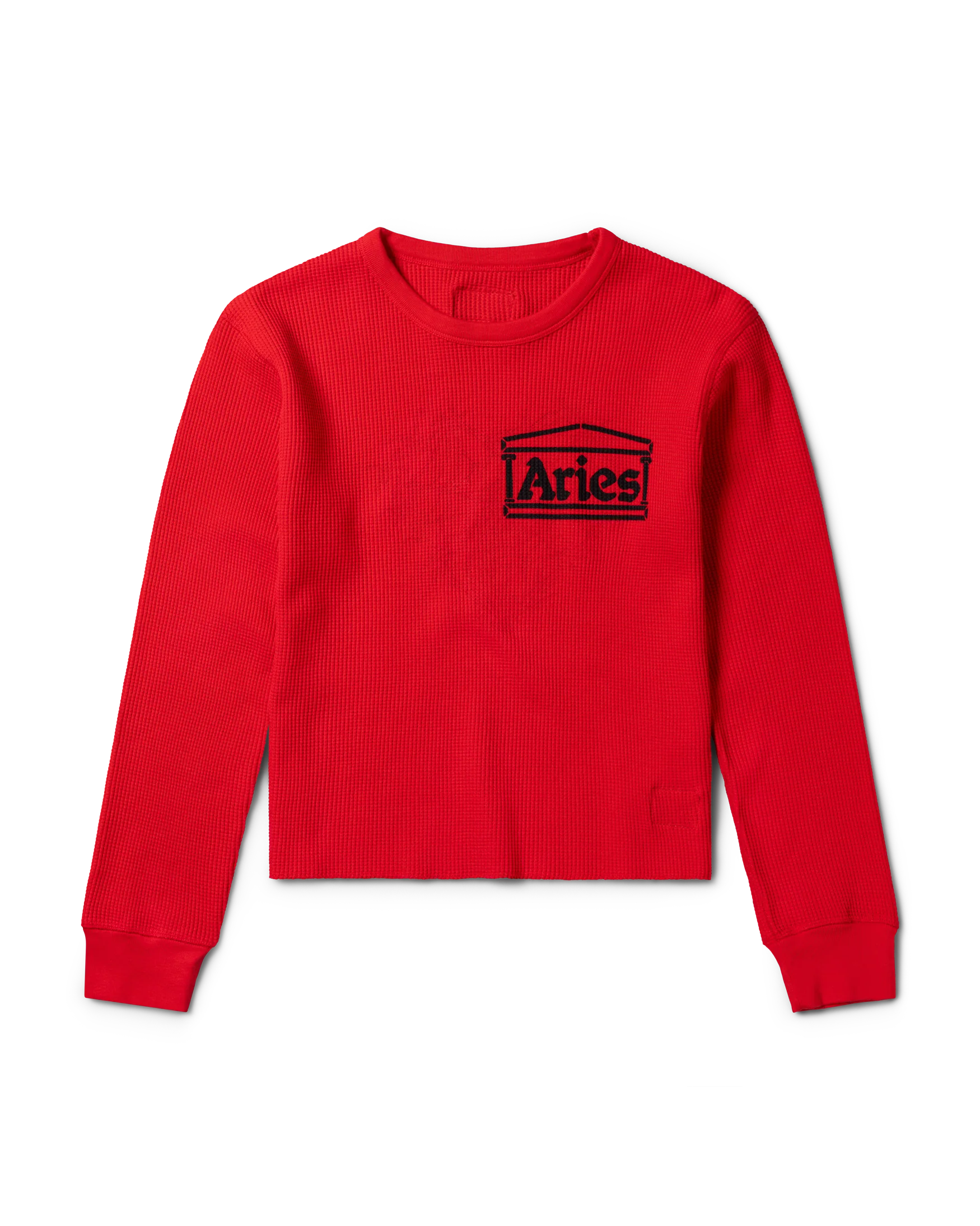 Reversible Barbed Love Temple Waffle LS Tee - Image 15