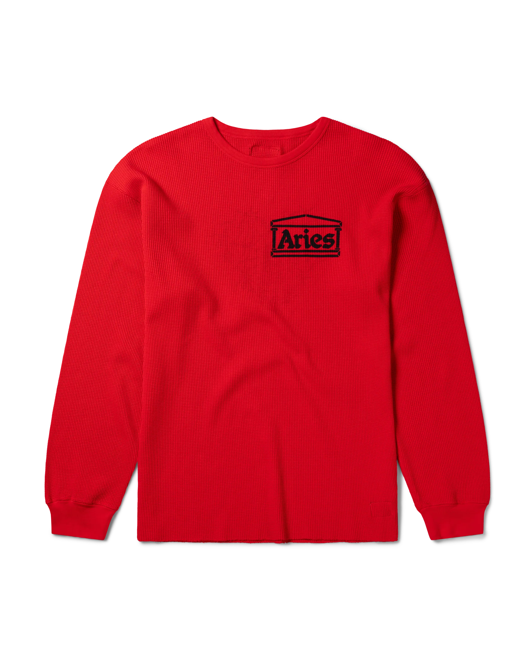 Reversible Barbed Love Temple Waffle LS Tee - Image 3