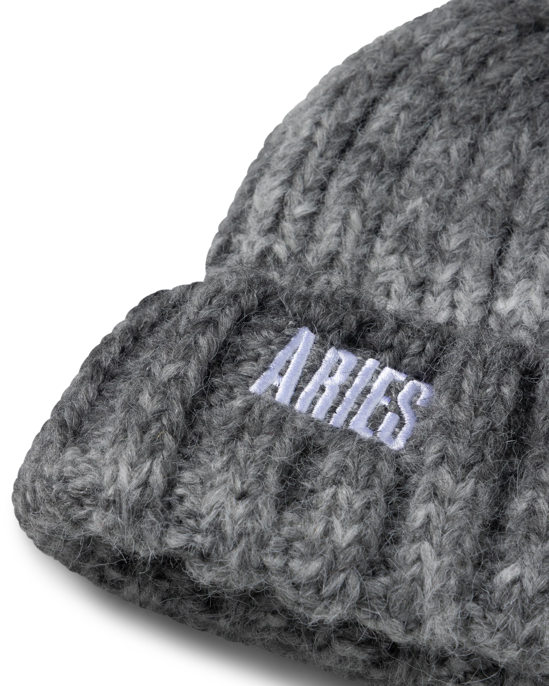 Space Dye Rib Knit Beanie - Image 4