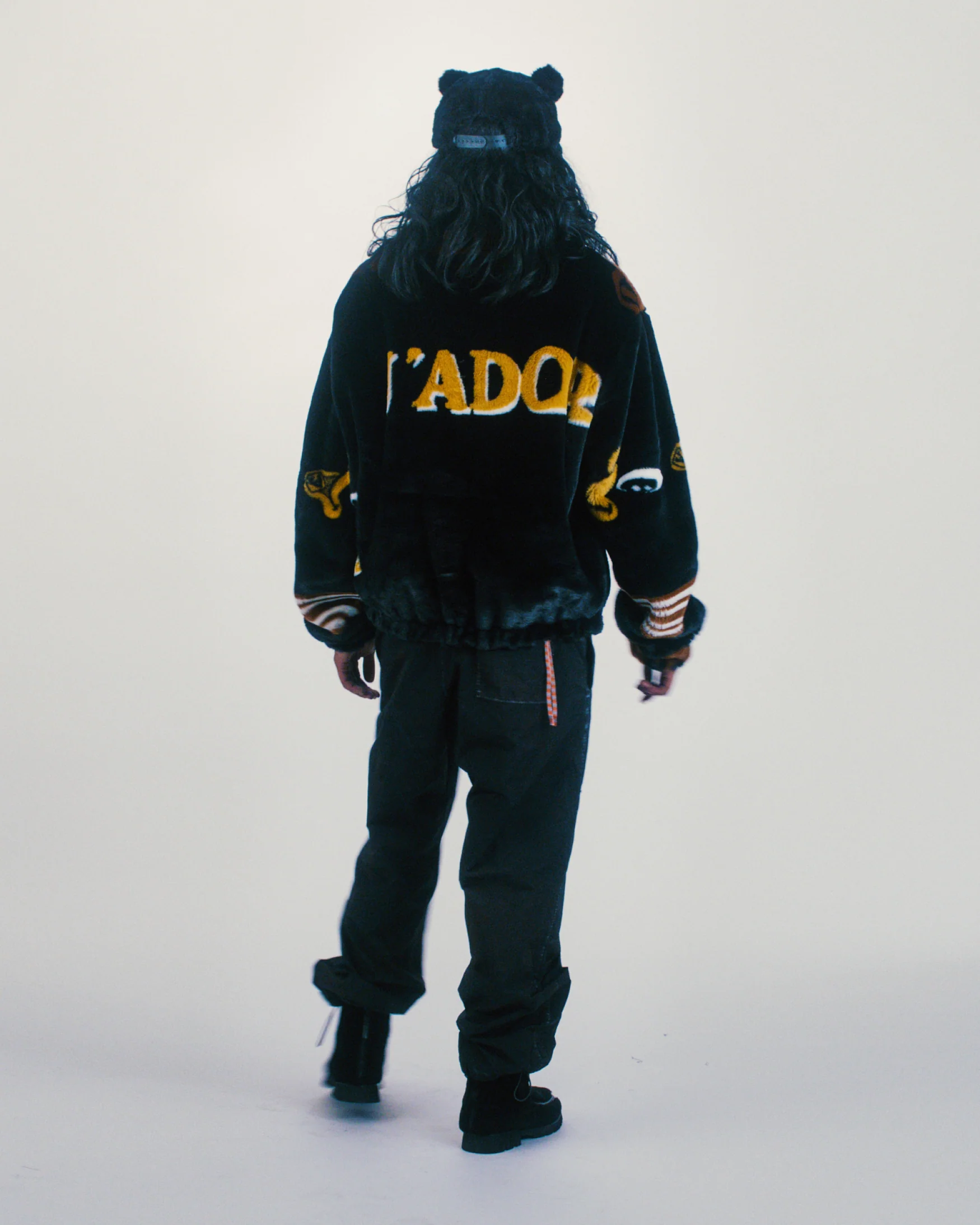 Fuzzy Duck Does He Oversized Bomber Jacket - Image 7