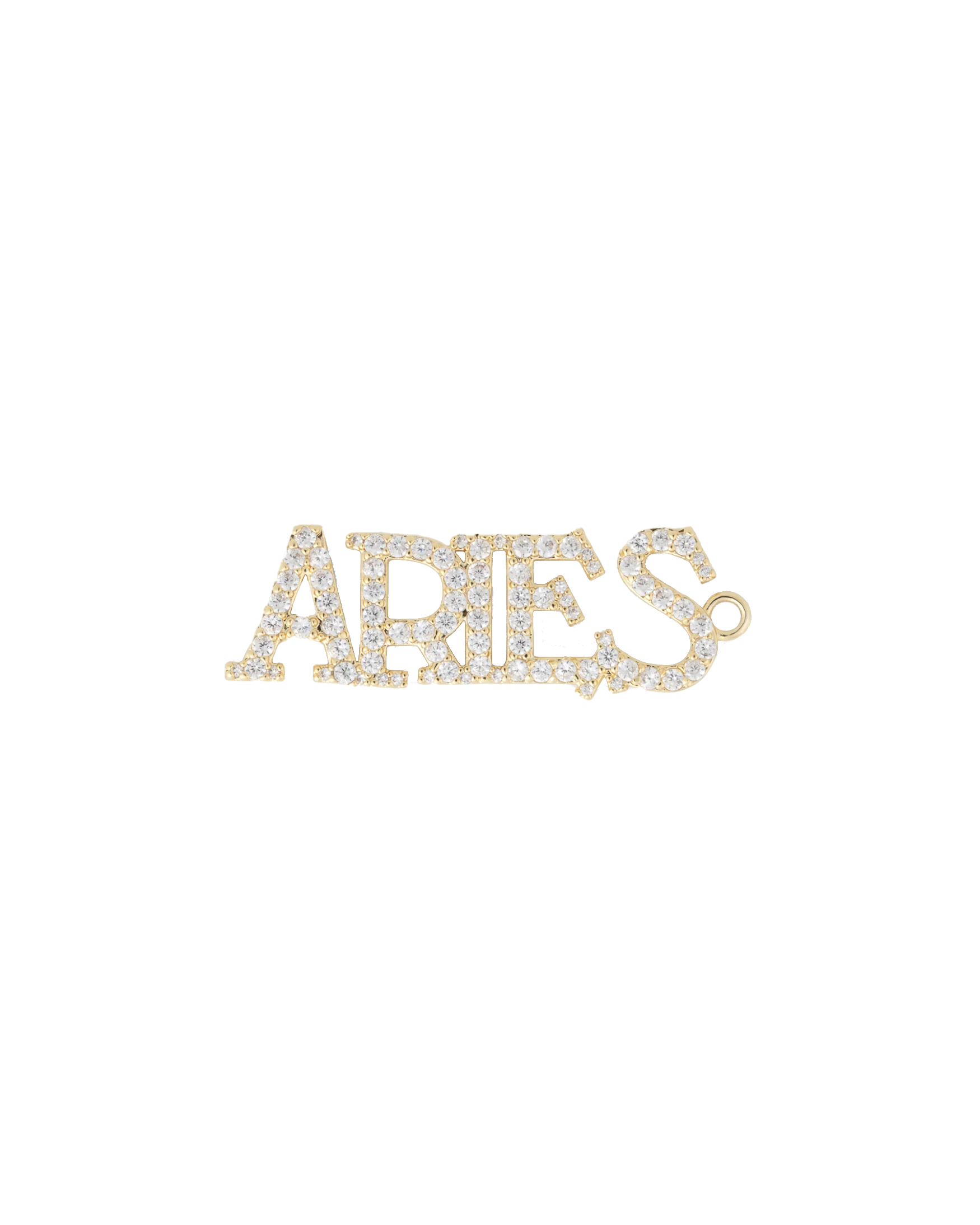 J'Adoro Aries Paved Earring - Image 3