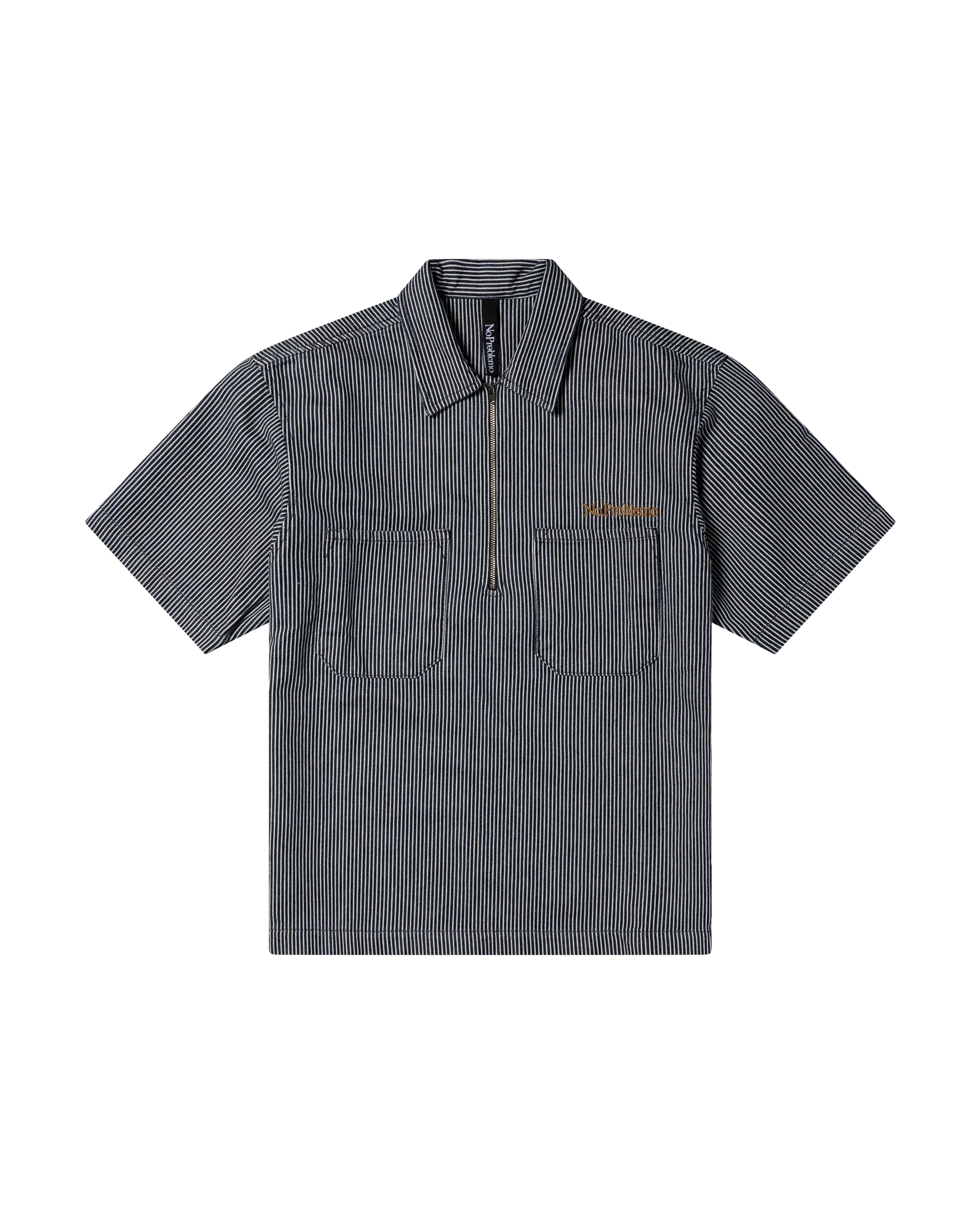 Mini Problemo SS Work Shirt - Denim