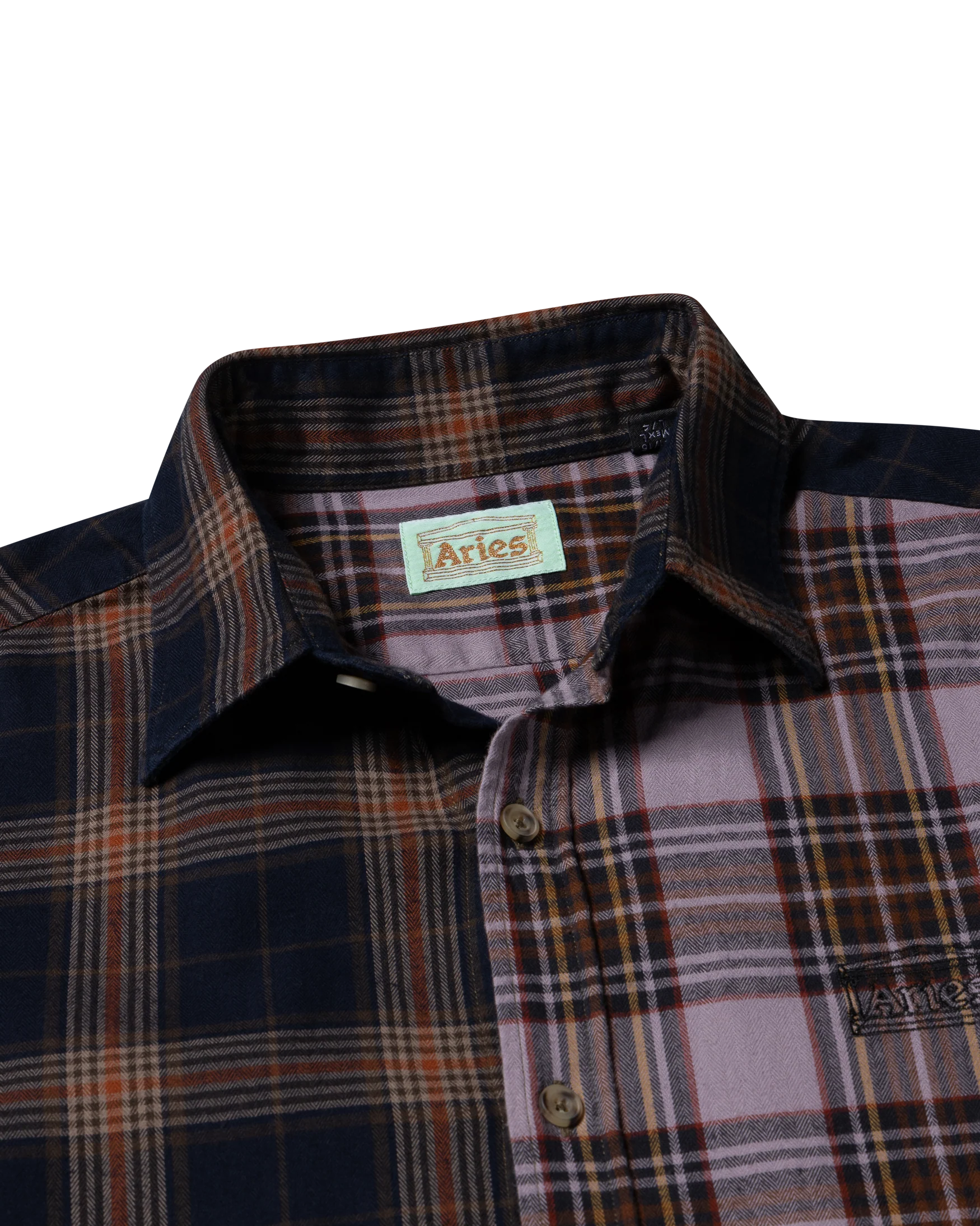 Overdyed Patchwork LS Shirt - Image 6