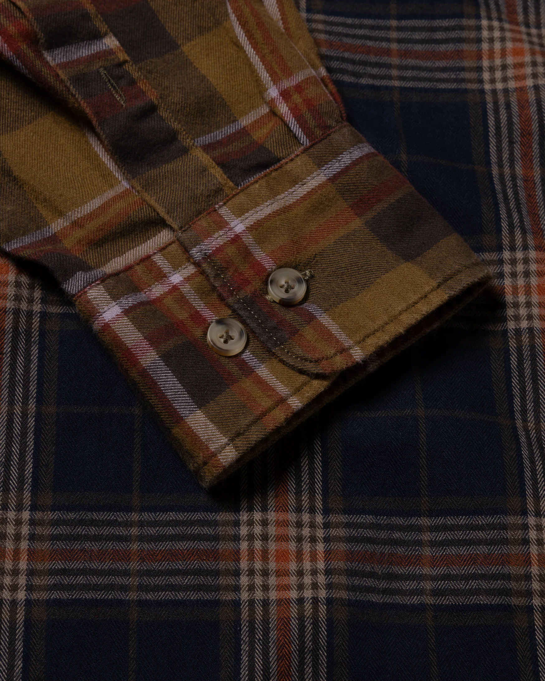 Overdyed Patchwork LS Shirt - Image 7