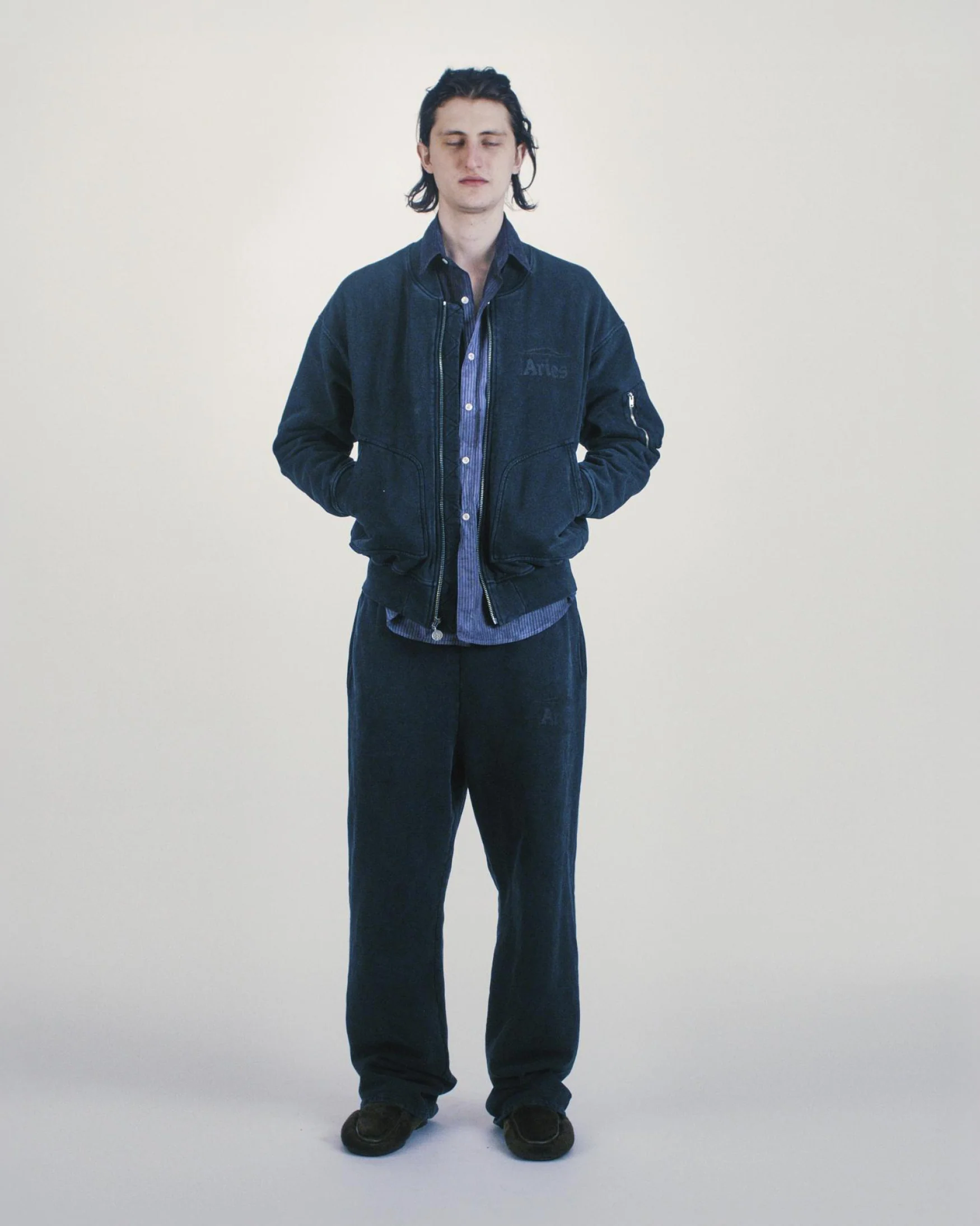 Premium Faded Temple Bomber - Image 3