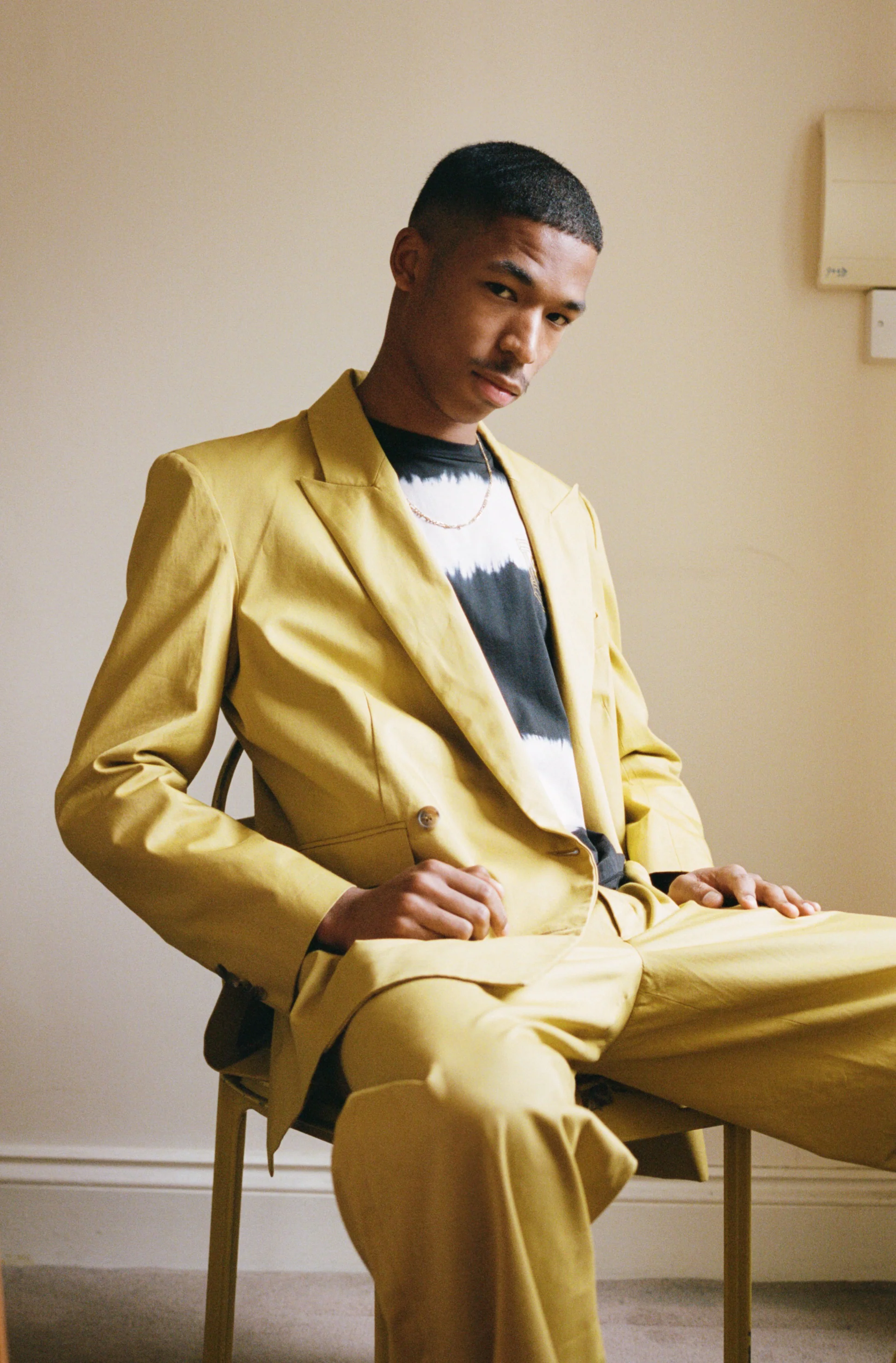 Gabardine Suit Jacket - Image 2