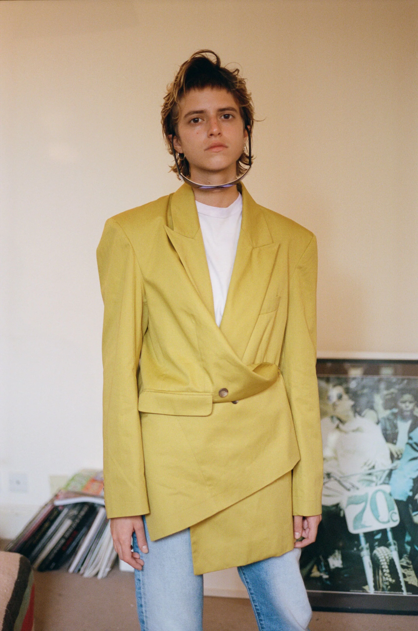 Gabardine Suit Jacket - Image 7