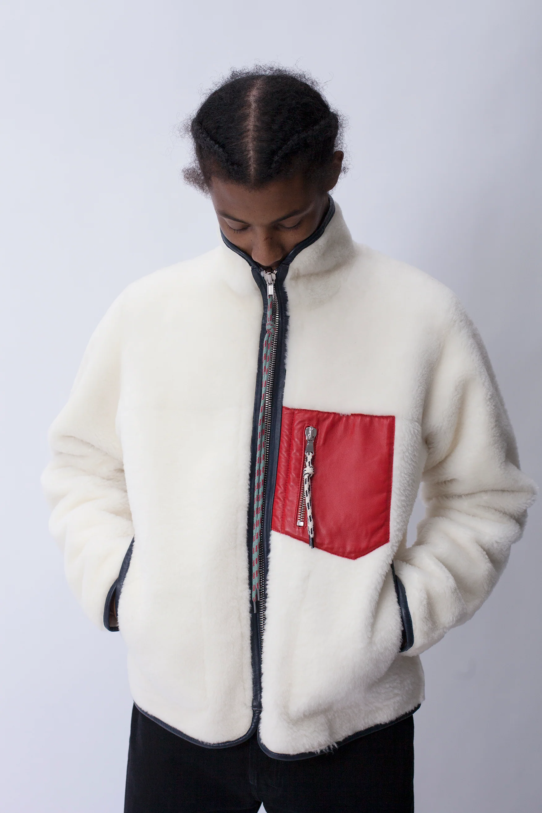 Pat Sheepskin Jacket - Image 6