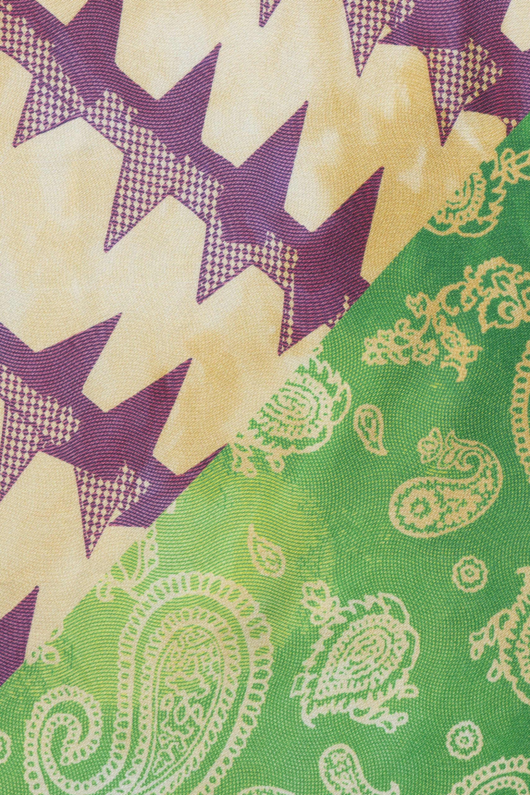 Flag Print Silk Bandana - Image 4