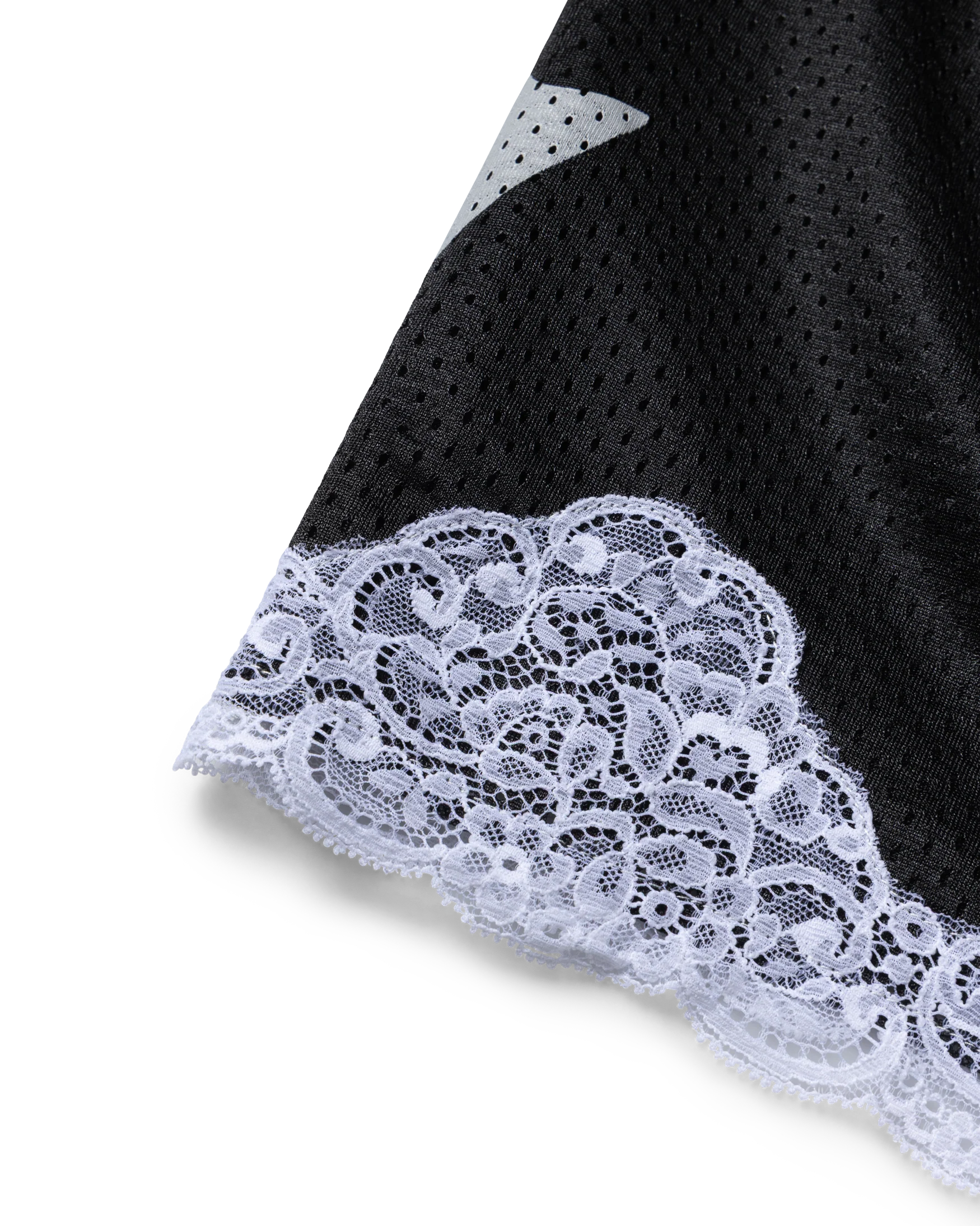 Gothic Lace Airtex Shorts - Image 7