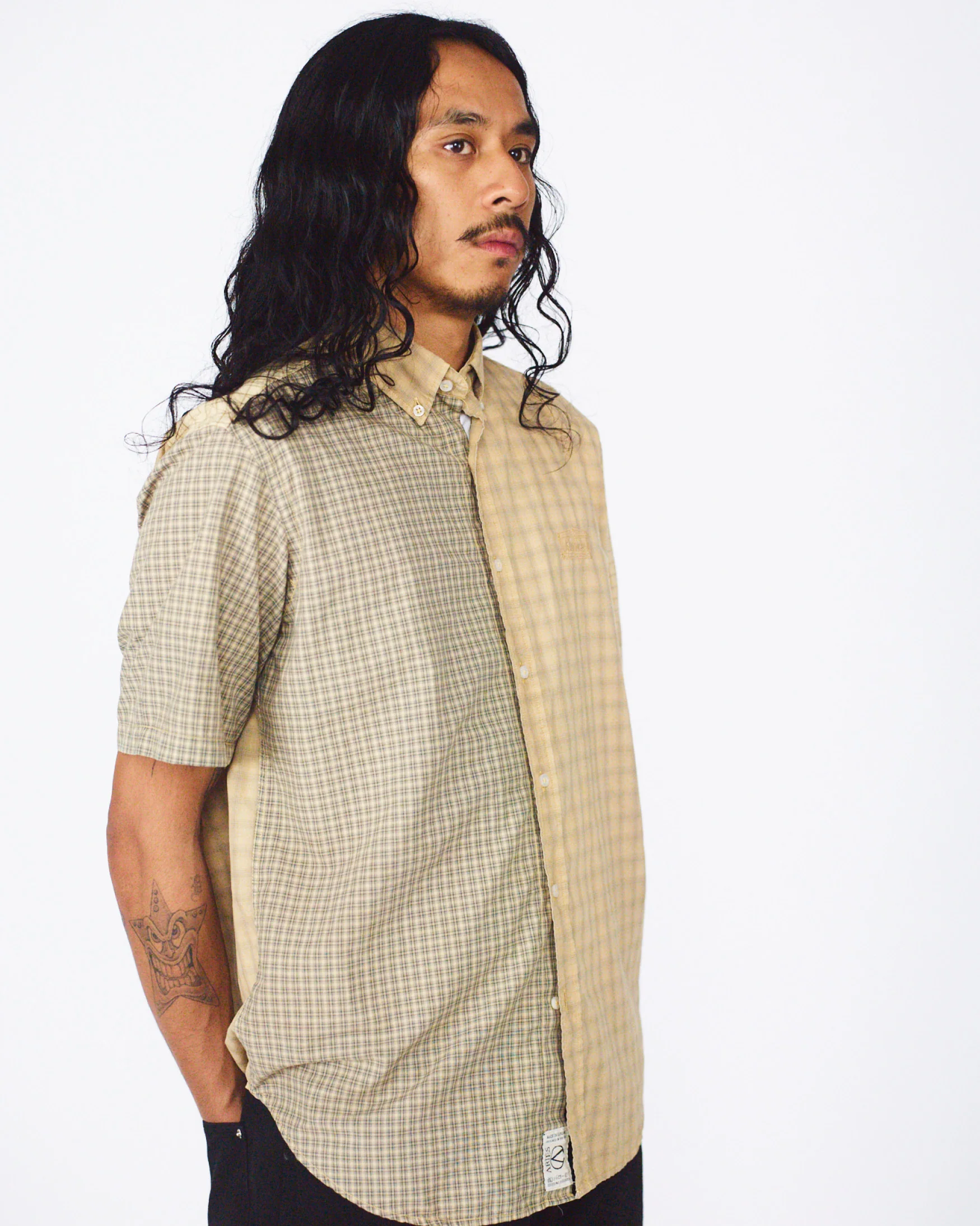 Patchwork SS Shirt - Image 4