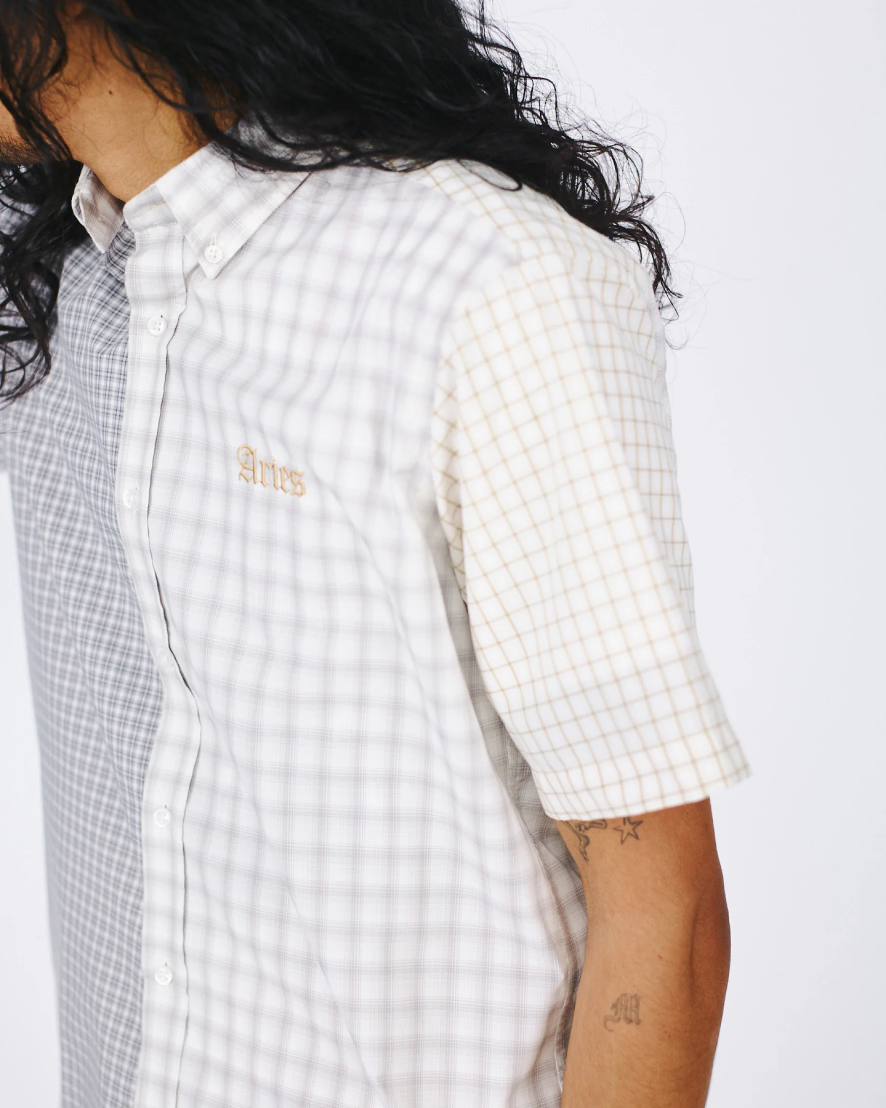 Patchwork SS Shirt - Image 5