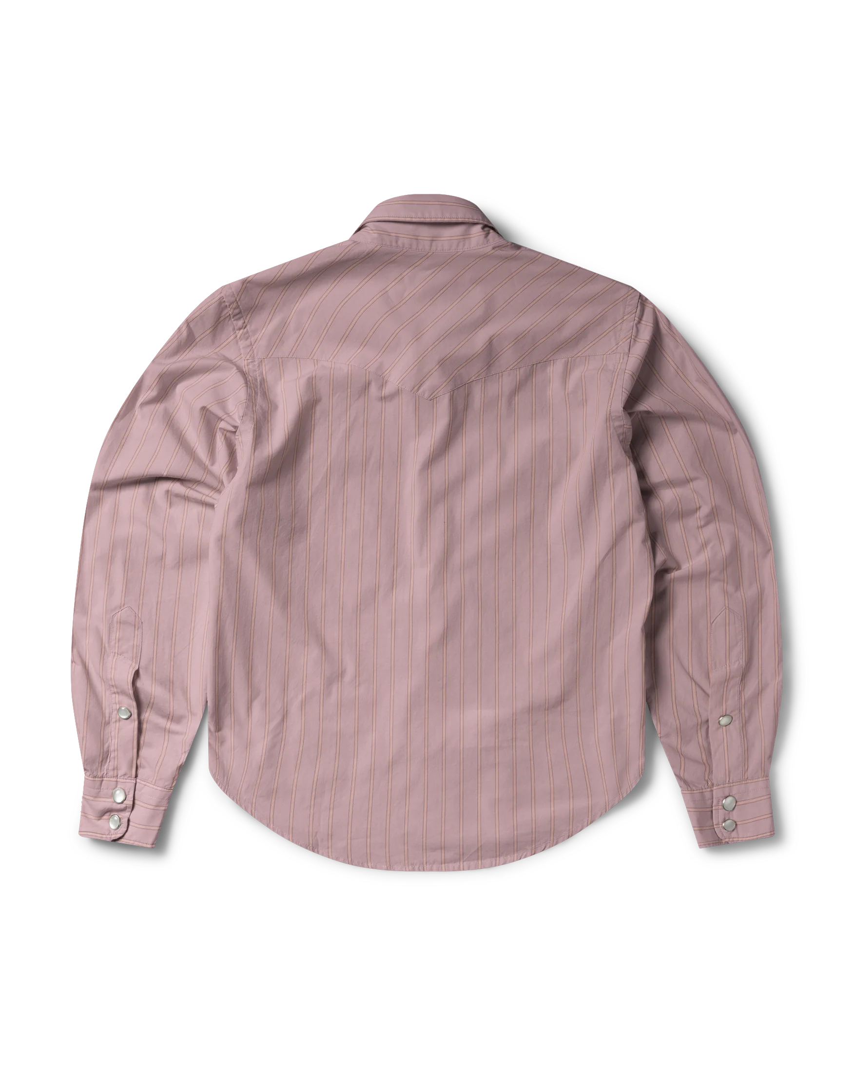 Poplin Stripe Western Shirt - Image 5