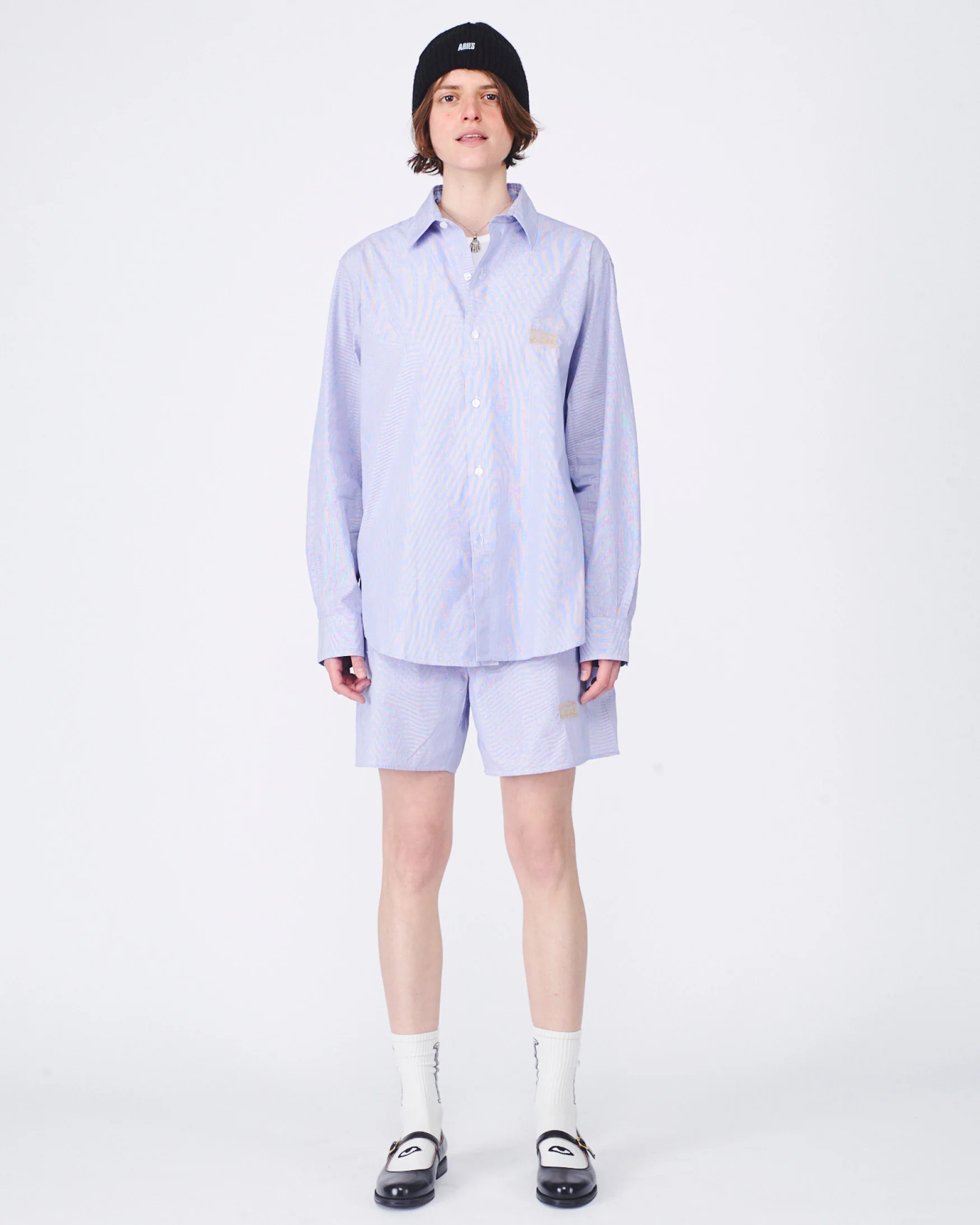 Stripe Poplin Classic Shirt - Image 12