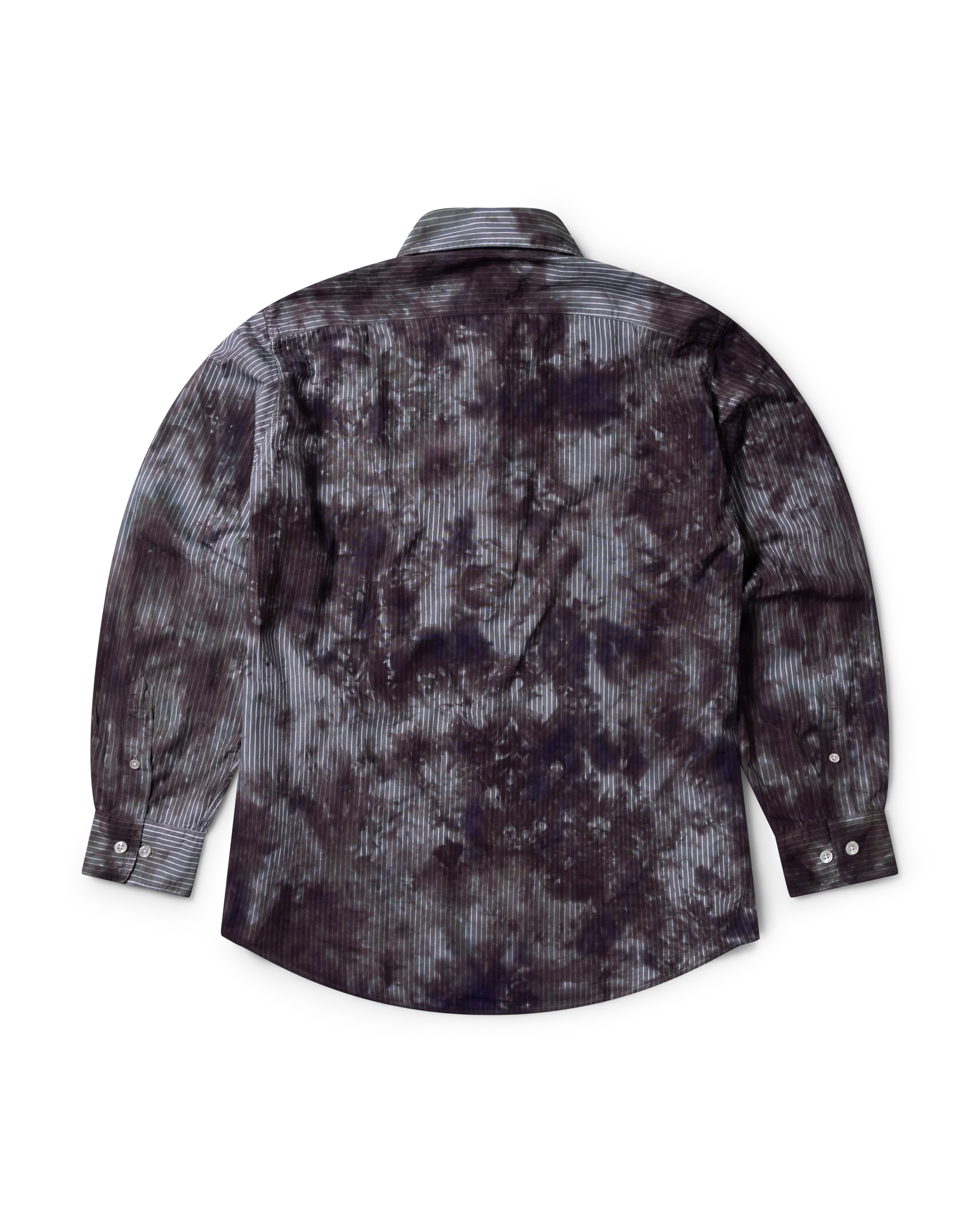 Tie Dye Stripe Poplin Shirt - Image 4