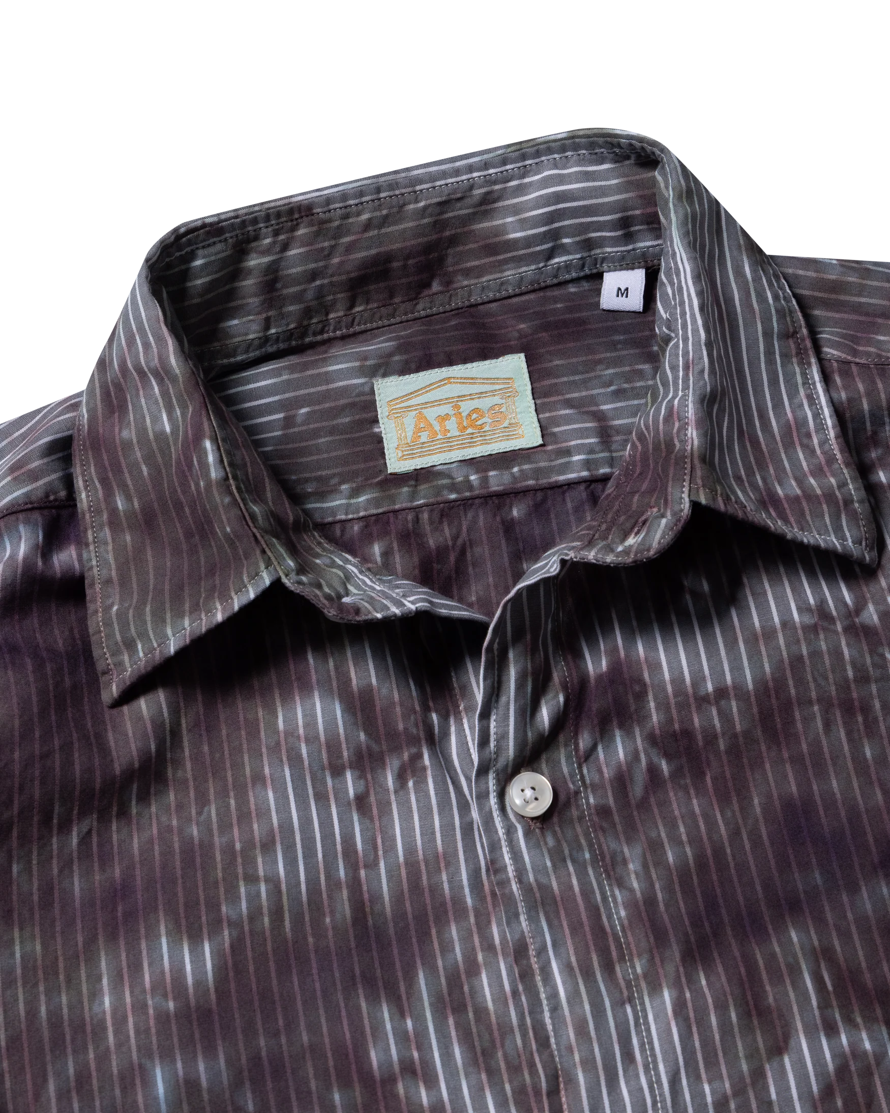 Tie Dye Stripe Poplin Shirt - Image 5