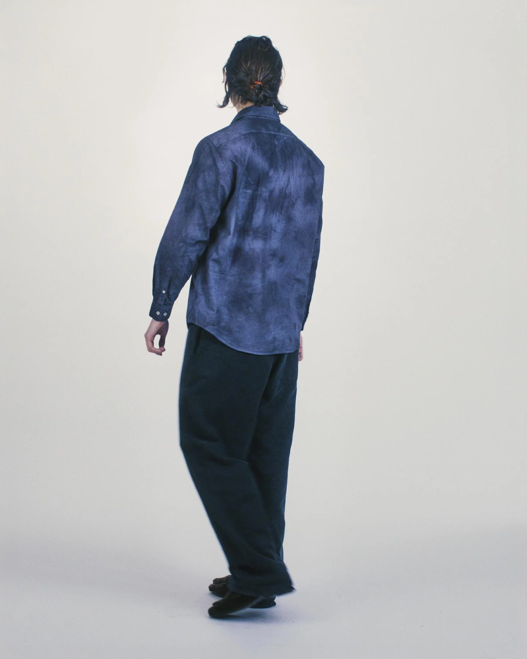 Tie Dye Stripe Poplin Shirt - Image 7